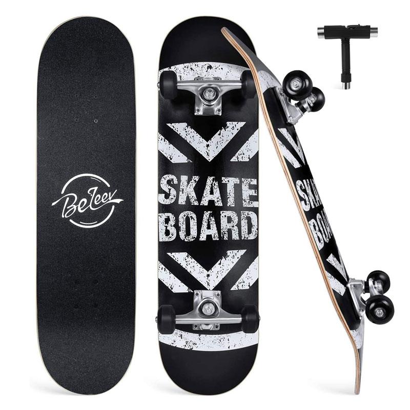 Skateboard voor kinderen, hoogwaardig compleet board voor beginners Skateboard voor kinderen, hoogwaardig compleet board voor beginners