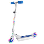 Beleev V1 Scooters for Kids 2 Wheel Folding Kick Scooter for Girls Boys, 3 Adjustable Height, Light Up Wheels for Children 3 to 14 Years Old