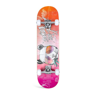 Beleev skateboard, Coral pink